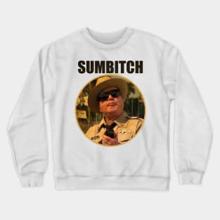 Sumbitch // Glasses Black Crewneck Sweatshirt